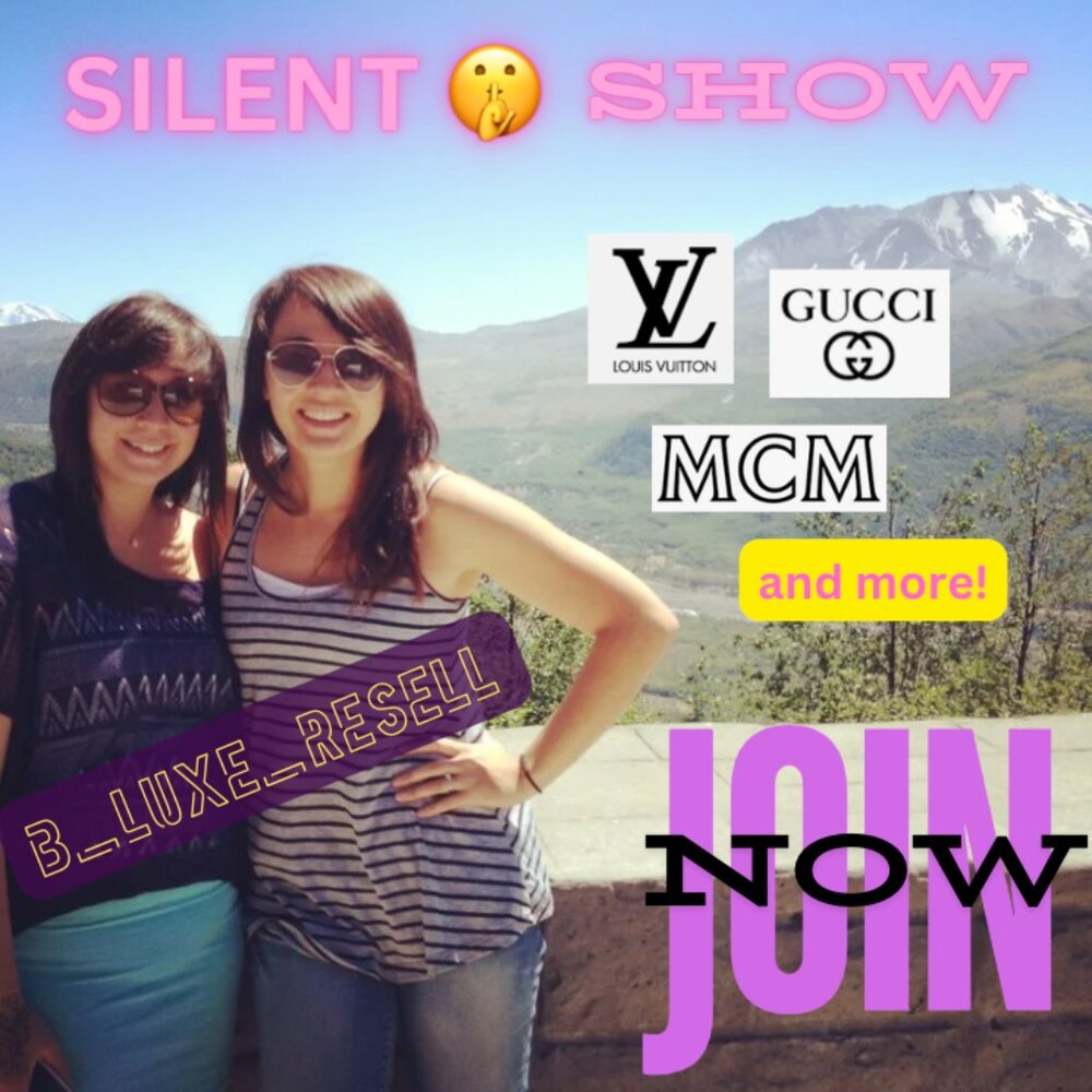 ❤️LIKE this listing to be 📣NOTIFIED📣 when we’re ✨LIVE✨ with a 🤫SILENT SHOW🤫
